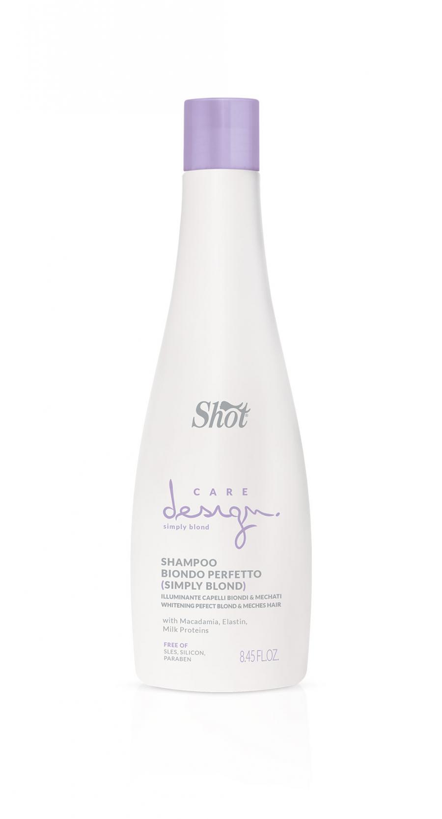 shampoo biondo perfetto care design simply blond 