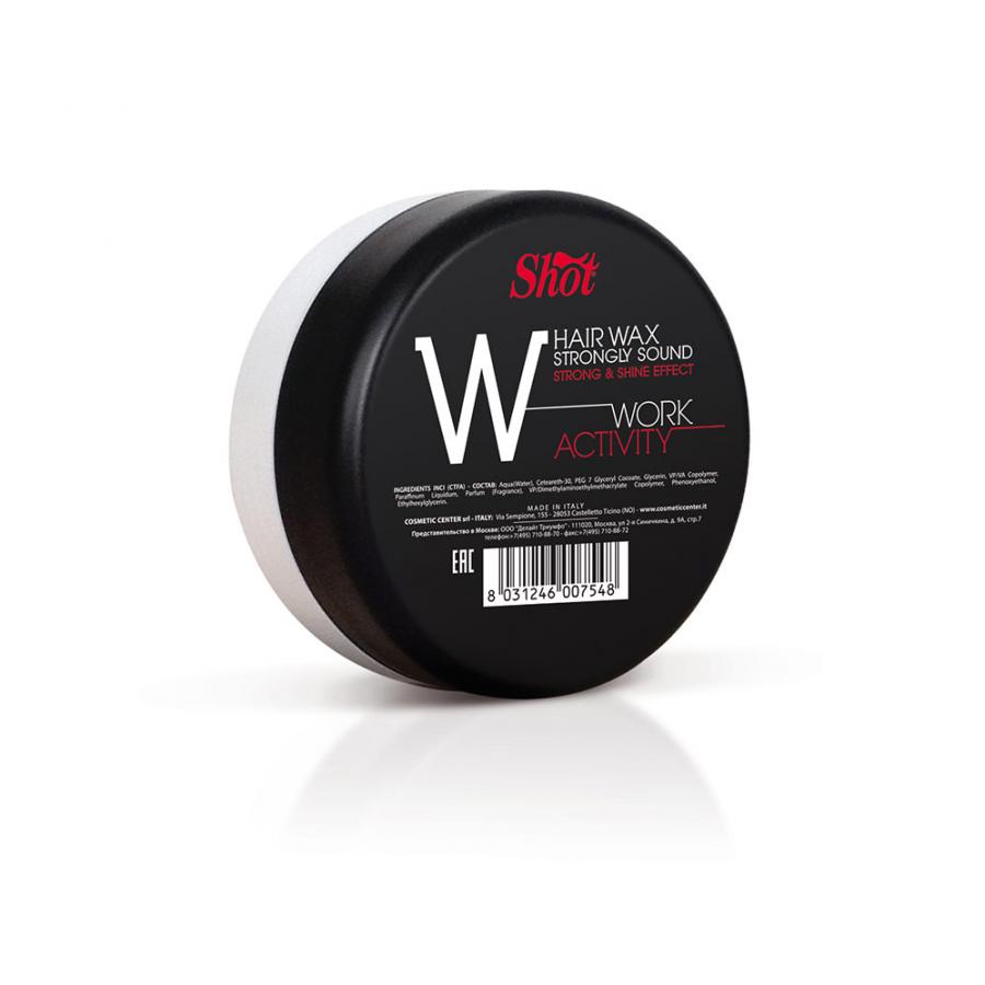 work activity linea finish shot cera hair wax strongly sound